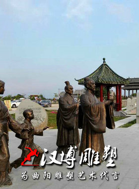 唐朝古代历史公园文化博物馆雕像