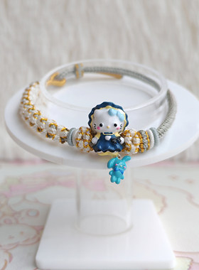 hellokitty手链串珠饰品