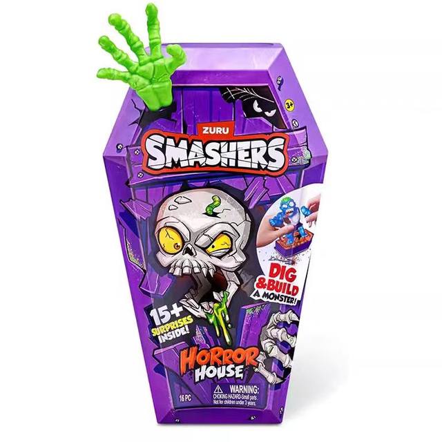 Zuru burst boy horror house surprise coffin tomb prank box surprise blind box dinosaur toy boy genuine free shipping