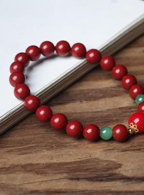 花蕊夫人合香珠手串天然玫瑰