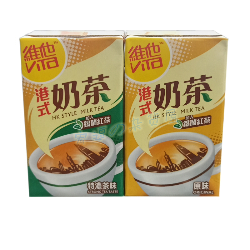 香港进口ViTa维他港式奶茶原味特浓奶茶盒装250ml港版茶餐厅饮品 - 图3