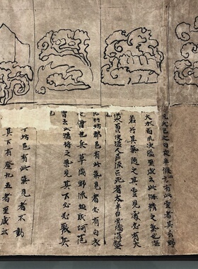 敦煌星象图卷原大微喷优惠