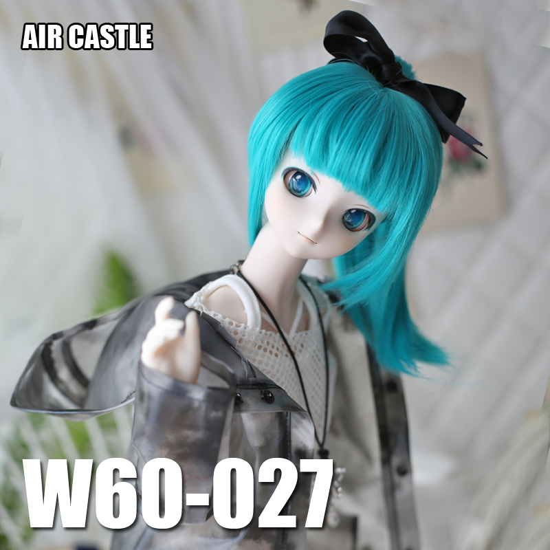 3分BJD娃用假发 定型单马尾 初音 Saber DD MDD SD AieCastle - 图0