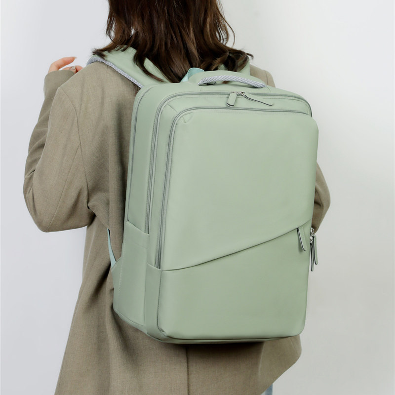 商务皮膜防水双肩包男女通用大容量旅行背包出差电脑包户外书包,淘宝优惠券,粉丝福利购,淘宝优惠卷