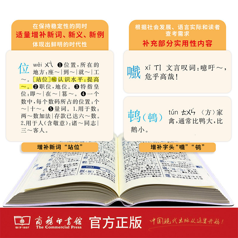 【当当网】新华字典13版12版正版2026最新版双色本单色本大字版字典小学生专用一年级新编学生字典商务印书馆小学词典工具书人教版