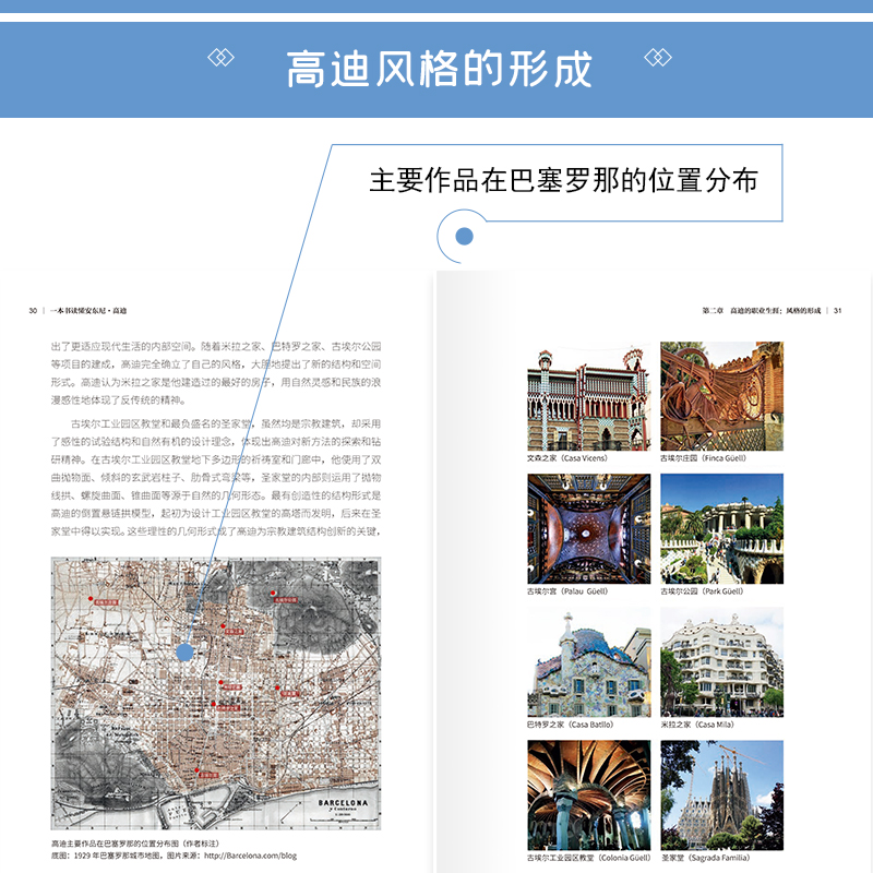 一本书读懂安东尼高迪（建筑大师高迪生平作品设计理念详解，建筑学经典） - 图2