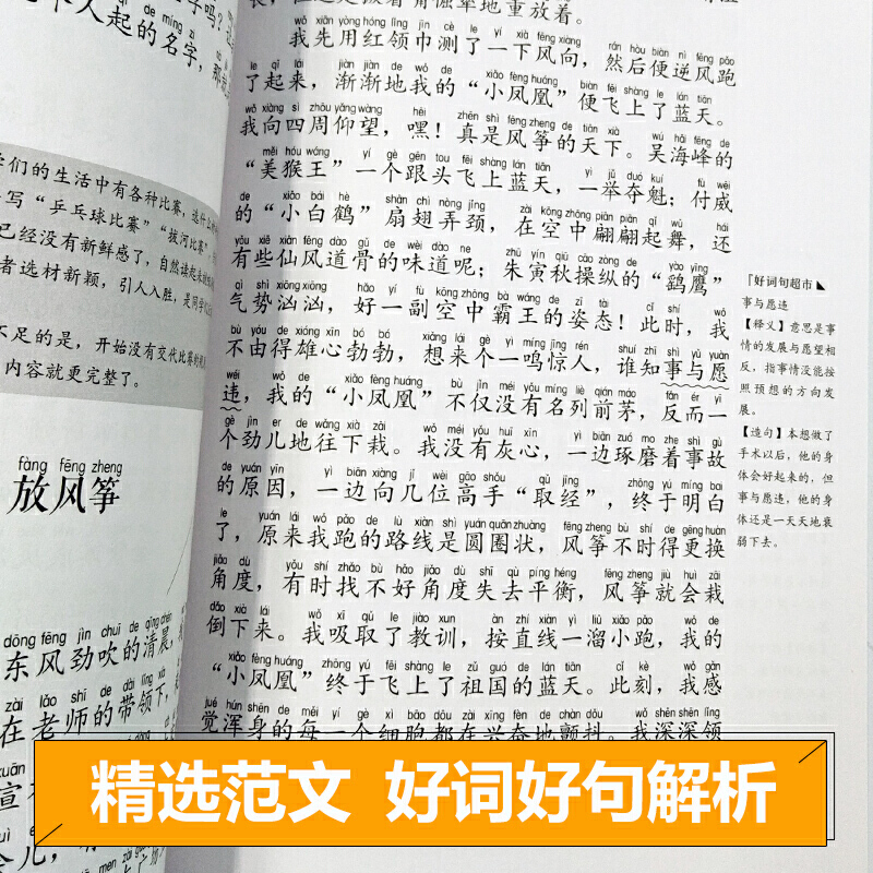 全两册 小学生好词好句好段 小学生好开头好结尾 作文其实并不难2020版作文辅导大全 - 图3