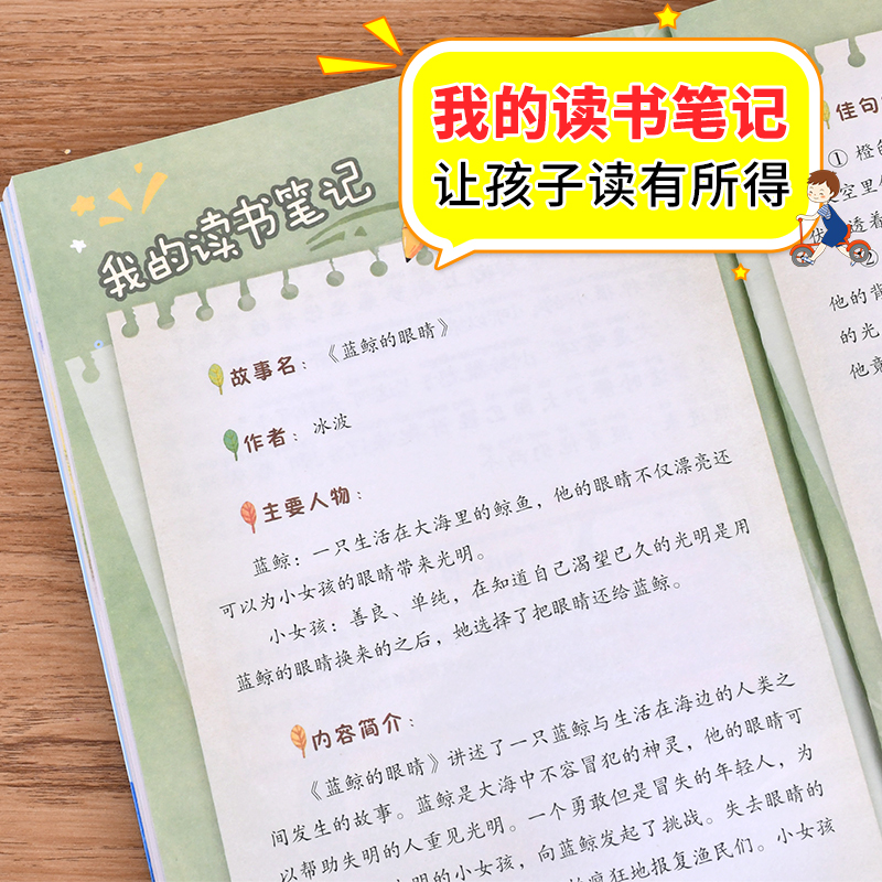 蓝鲸的眼睛（彩色注音版）儿童文学名家精选书系 汇聚金波 沈石溪 常新港 冰波 汤素兰等50多位名家名作 - 图3