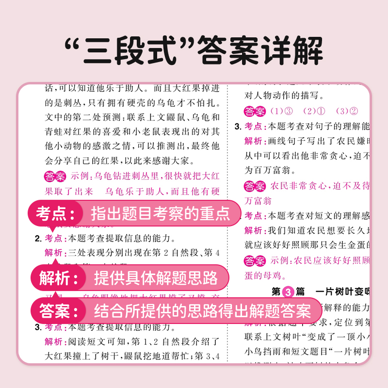 当当网 2024阳光同学阅读真题80篇蓝天版小学一1二2三3四4五5六6年级上册下册全一册彩虹版全国通用小学生阅读理解专项强化训练-图2