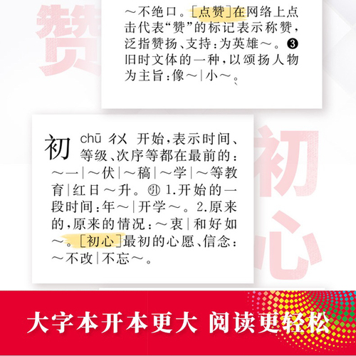 当当官方旗舰店新华字典12版新版大字本商务印书馆第十二版中小学生字典小学生专用汉语字典工具书正版大字版20232024适用一年级