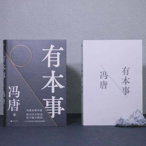 【当当网 赠2张冯唐字画书签】有本事冯唐2021新书 有本事才是靠得住的财富 文学小说中国近代随笔 新书有底气无所畏冯唐成事心法 - 图2