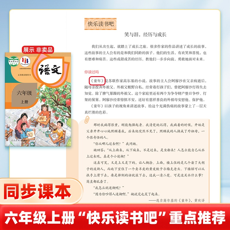 当当网正版小英雄雨来爱的教育童年六年级上册快乐读书吧三四五六年级必读课外书鲁滨逊漂流记汤姆索亚历险记尼尔斯骑鹅旅行记下册
