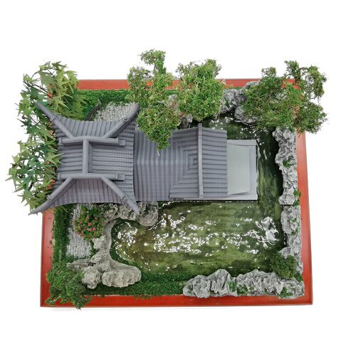 古建拼装园梦系列 明月舫场景 - 图3