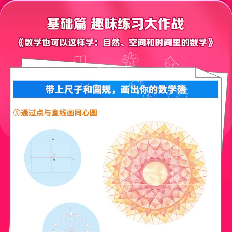 当当网 数学也可以这样学 自然、空间和时间里的数学+大自然中的几何学 套装2册 数学科普读物 射影几何学 数学启蒙读物 正版书籍 - 图2