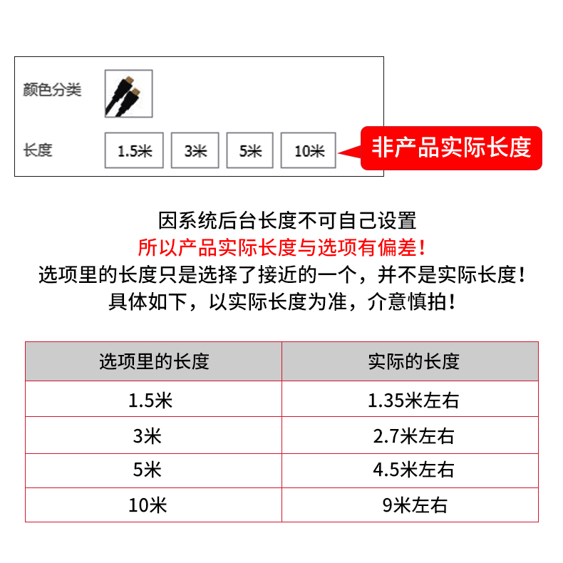 腾飞vga线电脑显示器连接线数据传输信号延长投影仪3+6高清1080P-图3