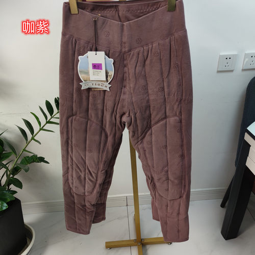 2024秋丰容2250女羊毛棉裤加厚超保暖裤超舒适柔软高腰妈妈棉裤 - 图3