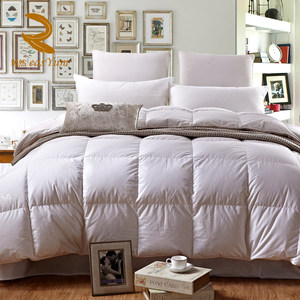 翼然家纺与鹅共舞 90%大朵白鹅绒羽绒被 加厚保暖冬被被芯正品