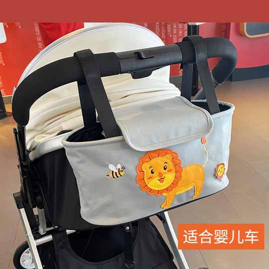 婴儿车挂包收纳袋多功能通用大容量置物袋儿童遛娃神器手推车挂包