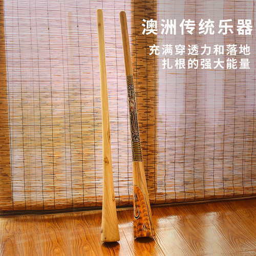 Terre迪吉里杜管柚木入门演奏级Didgeridoo澳洲吹管声音疗愈乐器 - 图0
