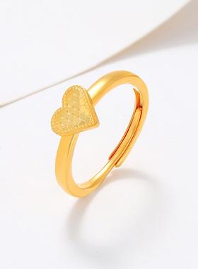 爱心戒指时尚个性送女友