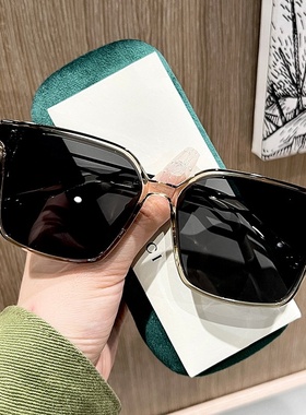 2024新款韩版大框墨镜女感ins风穿搭太阳镜防紫外线墨镜男潮