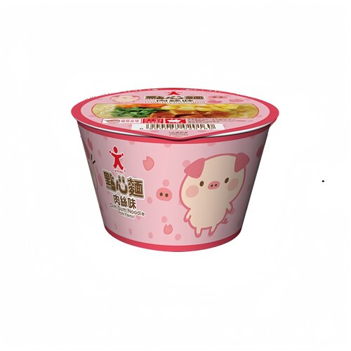 香港进口公仔牌点心面肉丝味点心面泡面即食面儿童面(小童的份量) - 图3