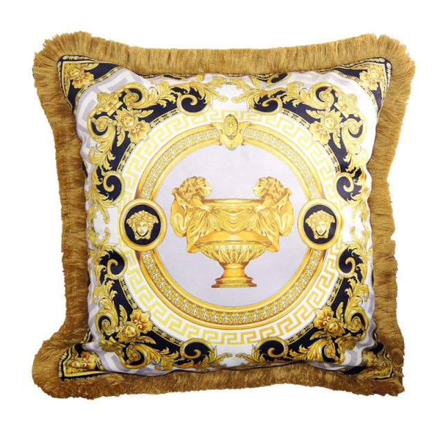 Trendy brand tassel luxury sofa cushions