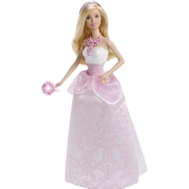 美泰芭比娃娃之美丽新娘礼物儿童女孩互动玩具公主角色扮演CFF37-图3