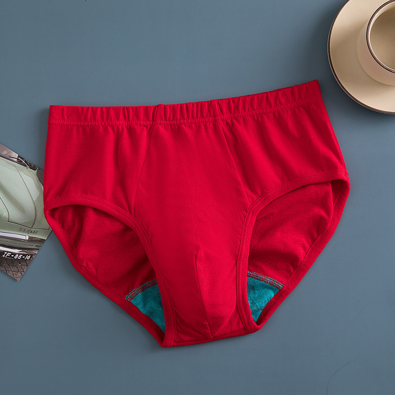 AB内裤女纯棉短裤中老年人妈妈大红色三角裤大码裤头高腰全棉2822,淘宝优惠券,粉丝福利购,淘宝优惠卷
