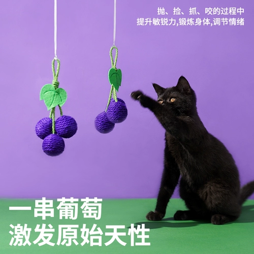 Zeze Toy Ball Sword -Linen Fruit Cat Toy Cat Cat