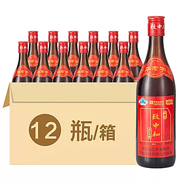 致中和五加皮酒38度家饮500ml*12瓶[10元优惠券]-寻折猪