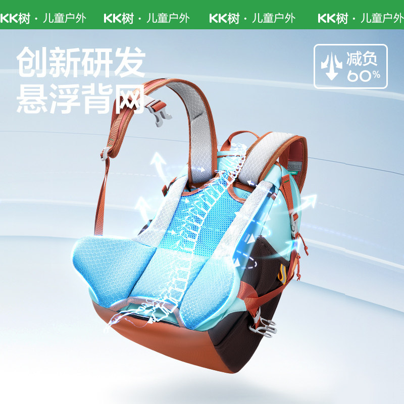【捡漏价】KK树小学生书包男女孩一到六年级儿童护脊减负超轻悬浮,淘宝优惠券,粉丝福利购,淘宝优惠卷