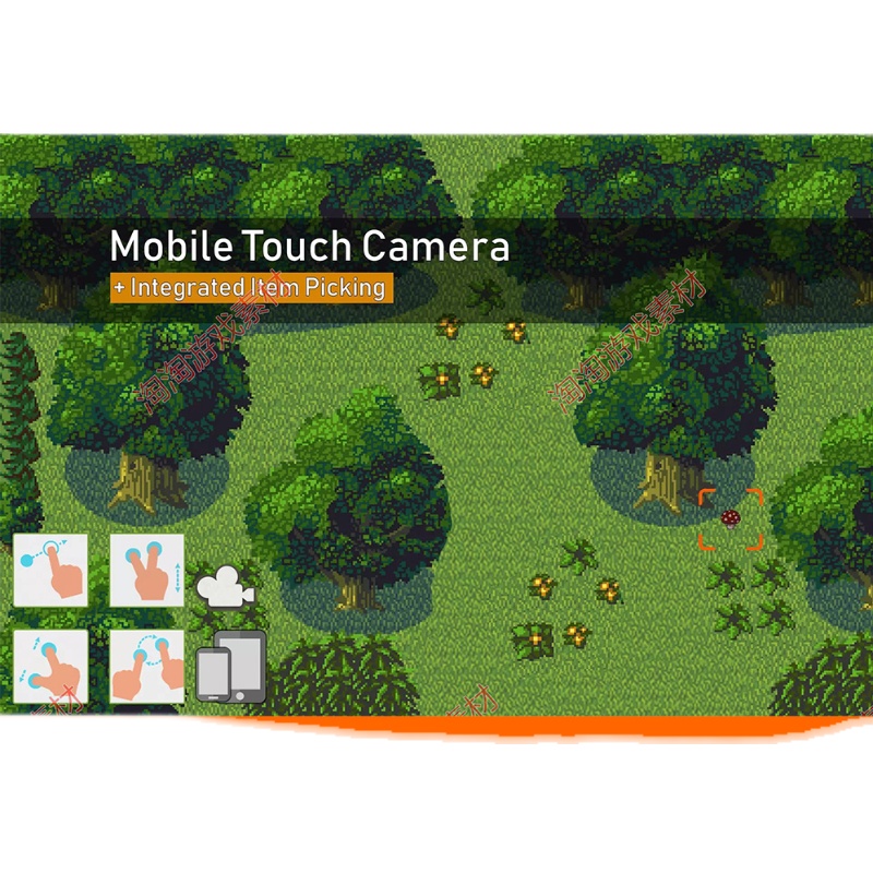 Unity3d Mobile Touch Camera 2.4 触摸相机和输入处理工具