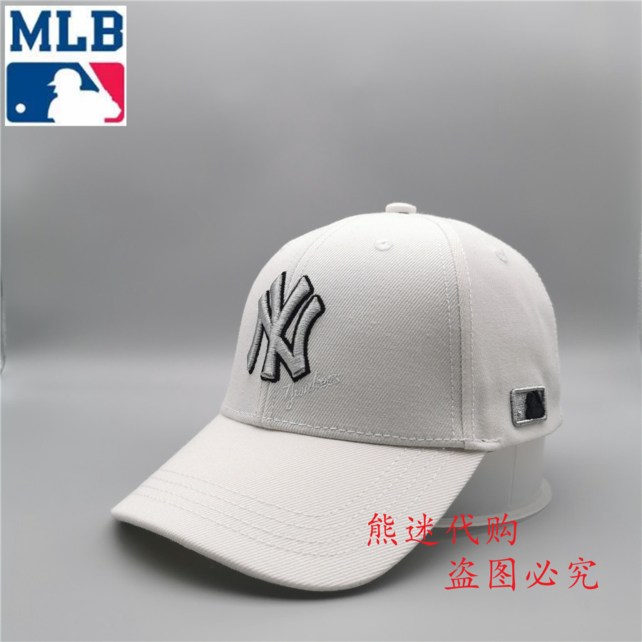 MLB棒球帽子LA男女专柜同款嘻哈帽遮阳鸭舌帽19LA3UCD01210 - 图3