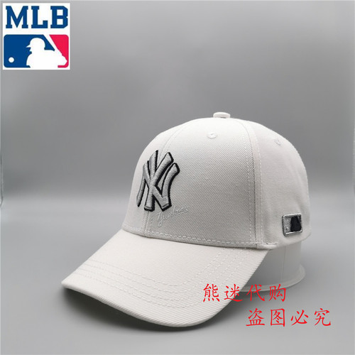 MLB棒球帽子LA男女专柜同款嘻哈帽遮阳鸭舌帽19LA3UCD01210