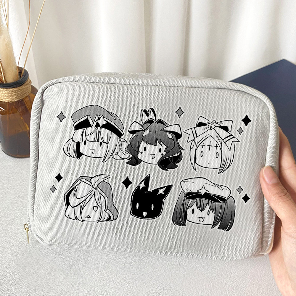 漫能梦想成为魔法少女笔袋日系大容量简约卡通收纳二次元动漫周边,淘宝优惠券,粉丝福利购,淘宝优惠卷