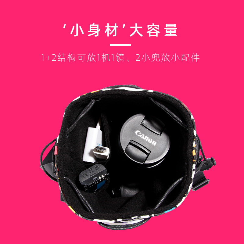 佳能单反相机包内胆包索尼a7c EV10 a7R5 M3微单收纳包单肩摄影包 - 图1