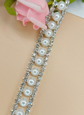 厂家 ins潮水晶手链女设计感小众百搭气质手镯网红珍珠手链