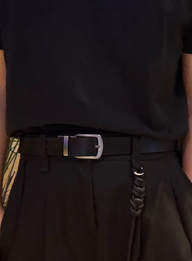 个性Belt小众手工皮带牛仔裤