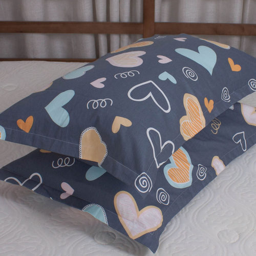 100%纯棉枕套一对单人全棉40X60儿童卡通30X50枕头套48*74cm成人 - 图0