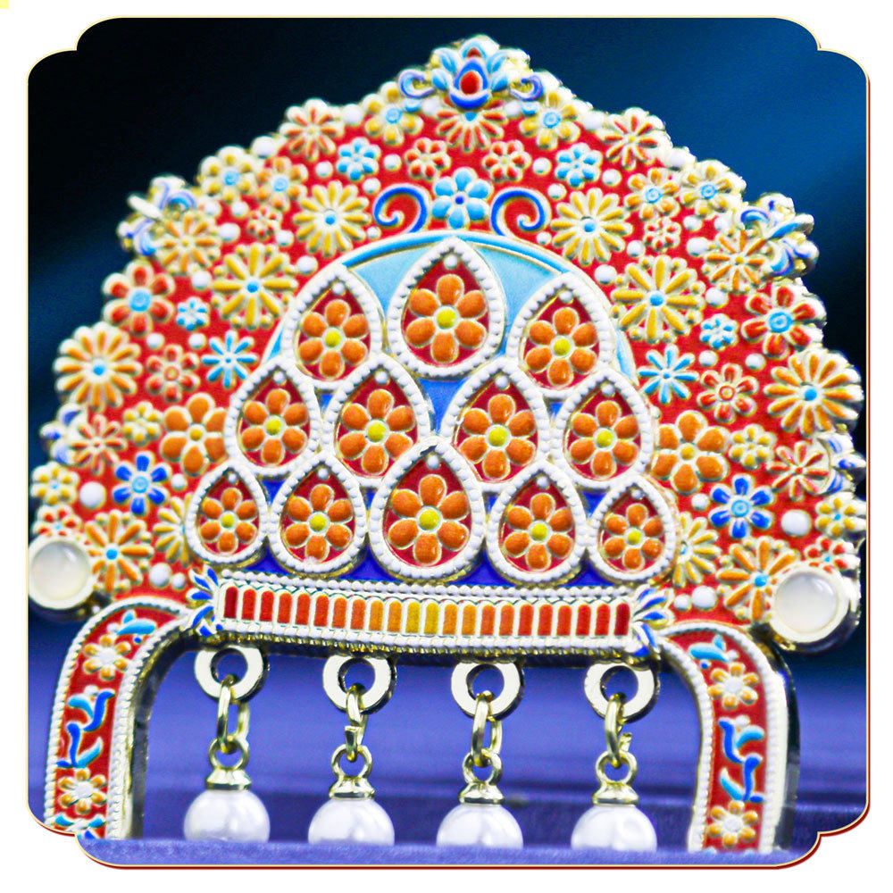 萧皇后凤冠冰箱贴磁贴中国风大运河博物馆扬州文创旅游2026年