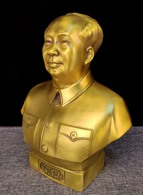 伟人像桌面摆件主席铜像