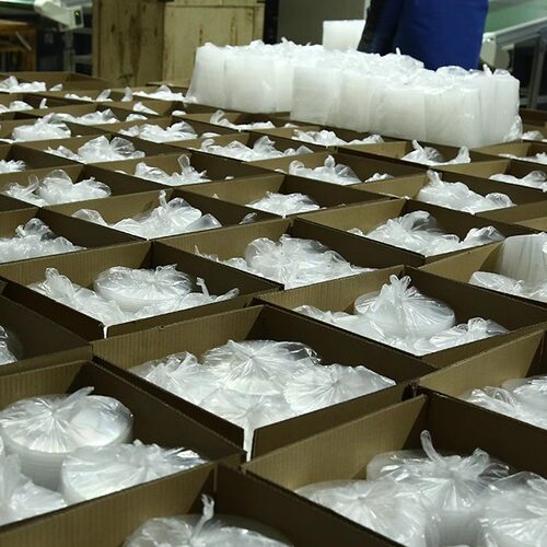 长方形一次性餐盒塑料外卖打包盒加厚透明快餐便当饭盒带盖 - 图1
