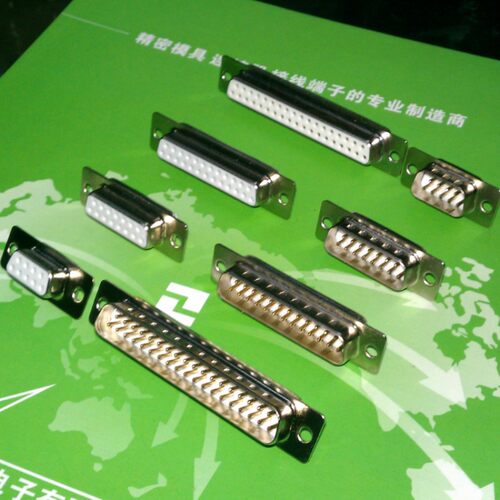 Nextron台湾正凌精工D-USB连接器DB9公母插头/串口/COM口/VGA插座 - 图1