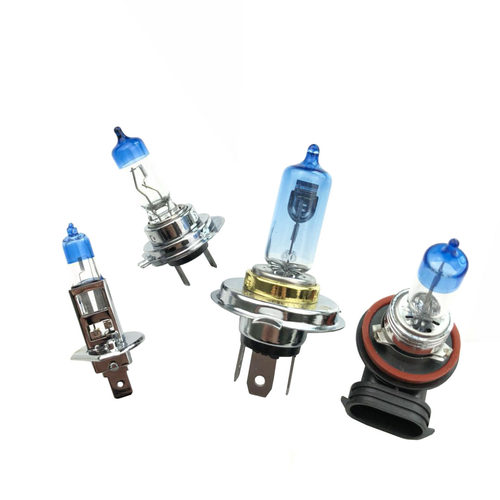 汽车H1H3H4H7H11超亮超白光大灯远近光灯泡卤素灯泡年审灯泡12V - 图2