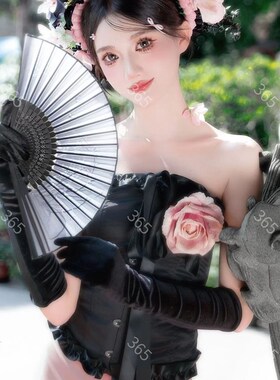 新款泉州浔埔女辣妹新中式簪花礼服裙网红旅拍民族风写真摄影服装