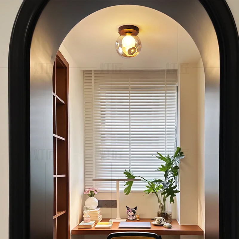 Medieval vintage aisle balcony entrance ceiling lamp