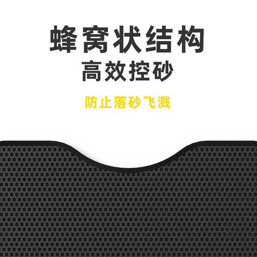Petree北去自动猫砂盆一代专用猫砂垫猫咪蹭脚猫厕所垫猫防漏地垫 - 图1