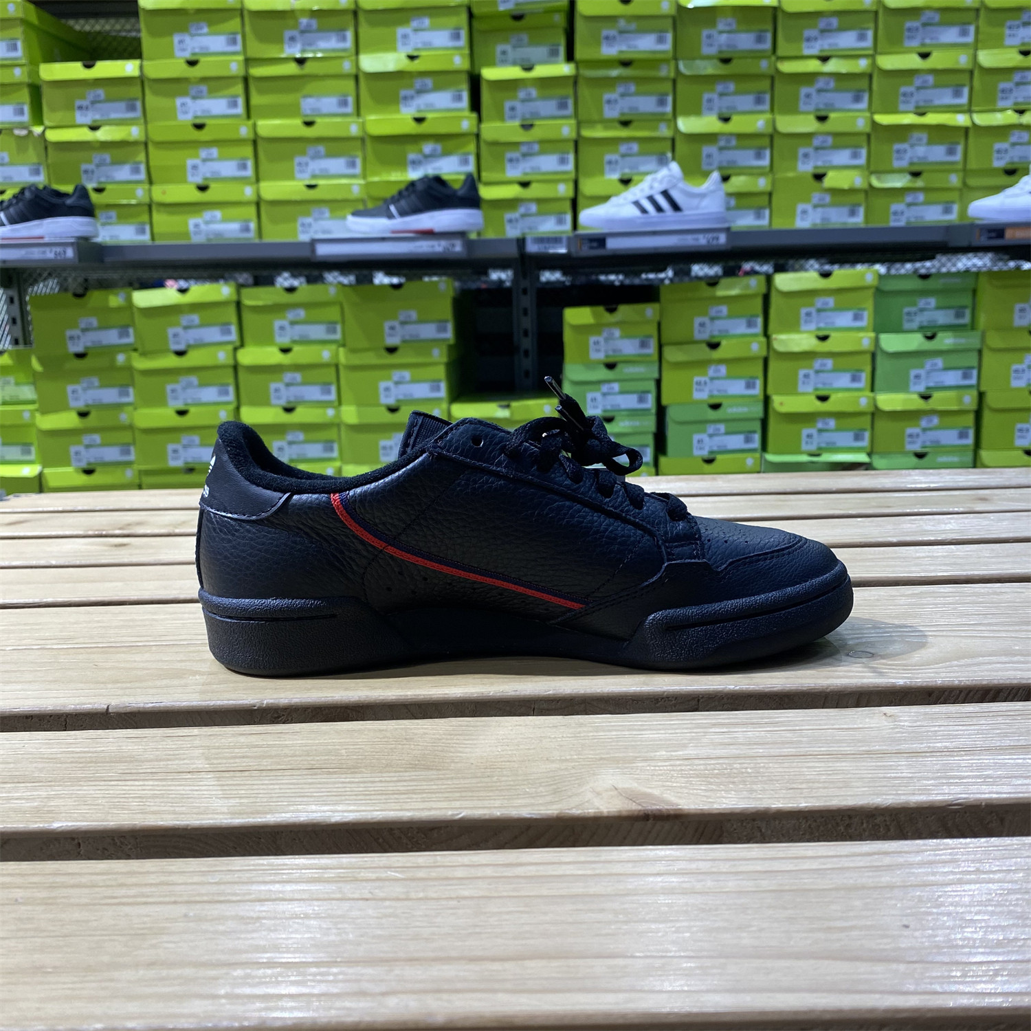 Adidas/阿迪达斯三叶草男女CONTINENTAL 80低帮运动休闲鞋G27707 - 图0