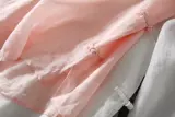 Оригинальная хлопковая ретро рубашка с круглым воротником, из хлопка и льна